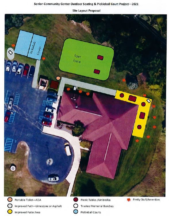 Pickleball, Patio Improvements Planned At Hamburg Senior Center