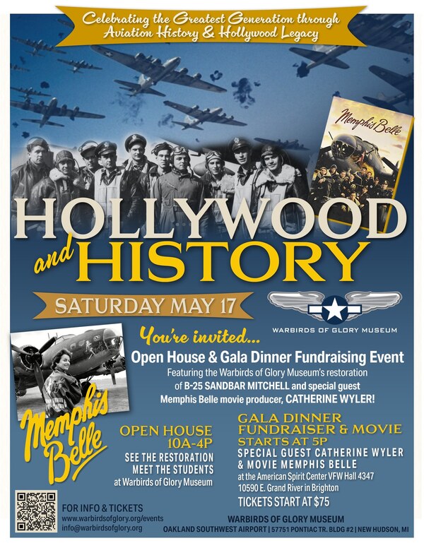 Producer Catherine Wyler Featured Guest at Warbirds of Glory's 'Hollywood and History' Gala