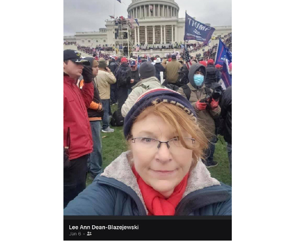 Pics Show Howell Council Candidate At Capitol on 1/6