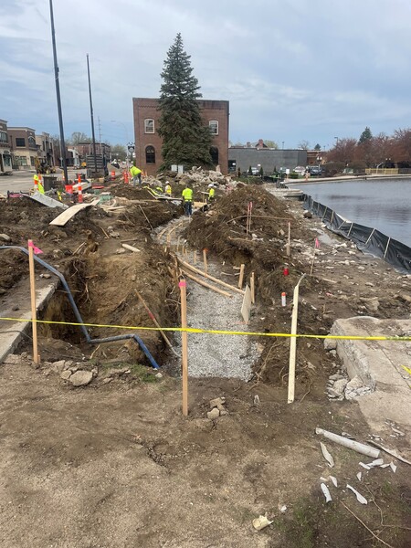 Brighton Streetscape Project Progressing