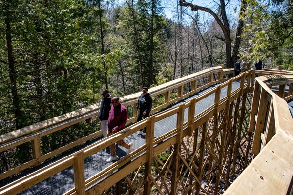 New 1,100-Foot Accessible Boardwalk Opens At Tahquamenon Falls State Park