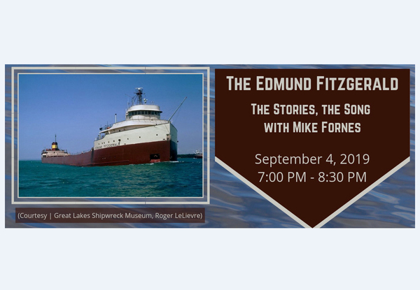 Howell Library Hosting "The Edmund Fitzgerald: The Stories, The Song”