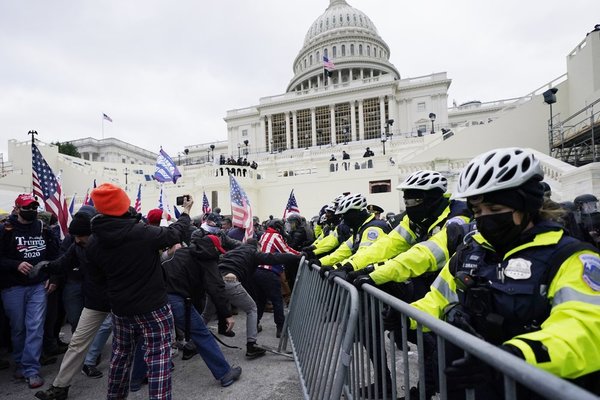 Chaos, Violent Protests Erupt At Nation's Capitol