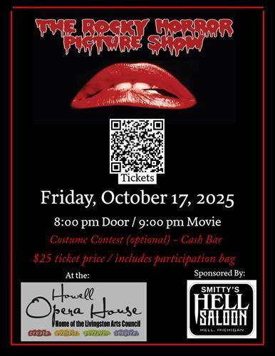 Rocky Horror Picture Show Returns to Howell Opera House Friday