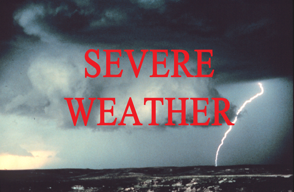 Severe Weather Awareness Week Approaching